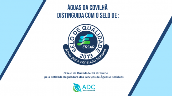 ADC DISTINGUIDA COM SELO DE QUALIDADE EXEMPLAR