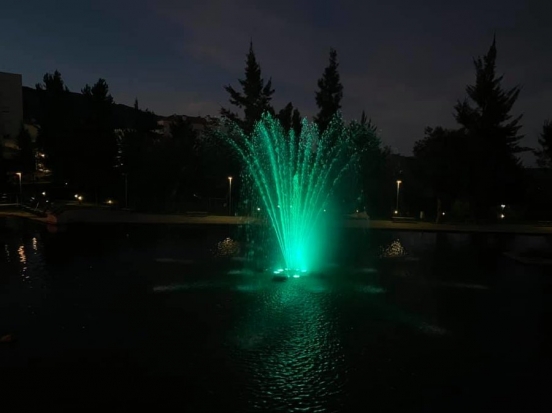 Jardim do Lago tem Novas cores